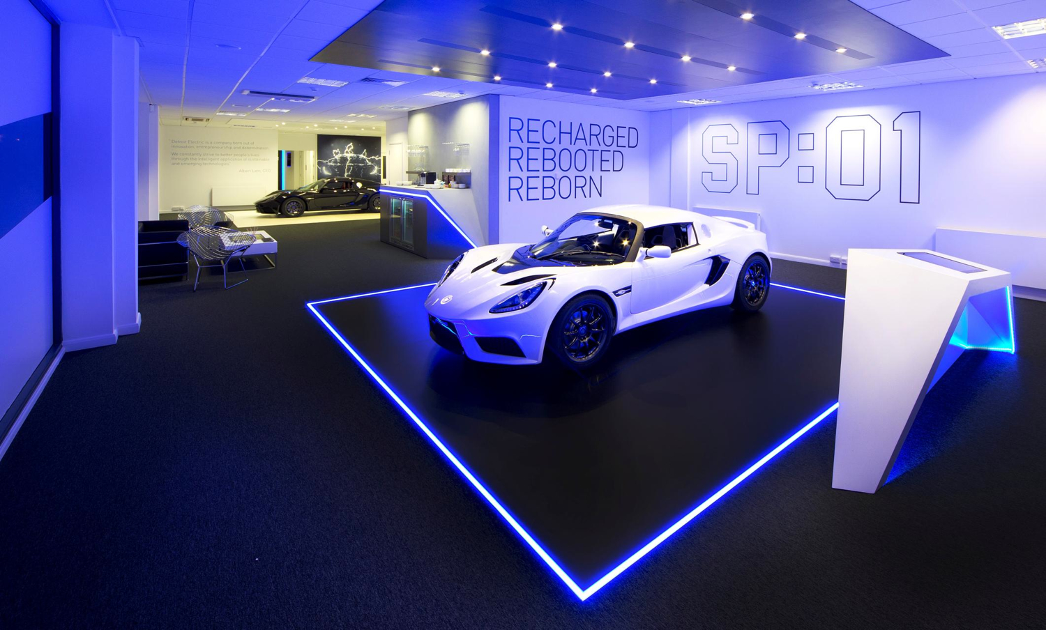 Detroit Electric Opens Showroom Near Car Assembly Plant In England