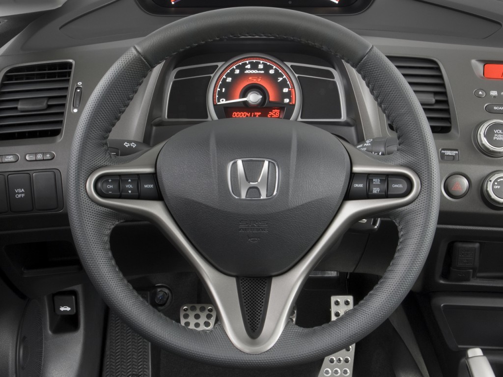 Image: 2008 Honda Civic Sedan 4-door Man Si Mugen Steering Wheel, size