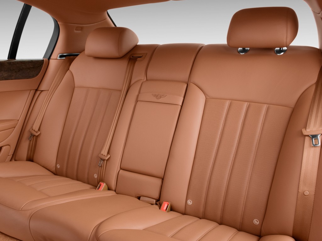Image 2009 Bentley Continental Flying Spur 4 door Sedan Rear Seats 