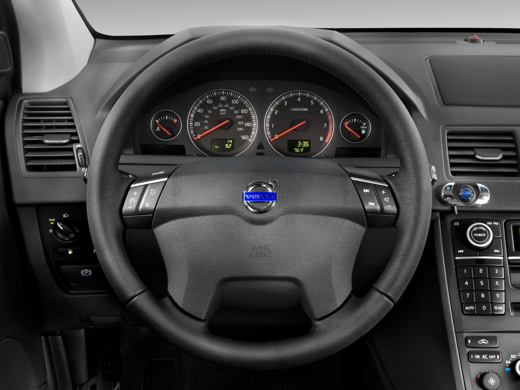 Image: 2009 Volvo XC90 FWD 4-door I6 Steering Wheel, size: 1024 x 768 ...