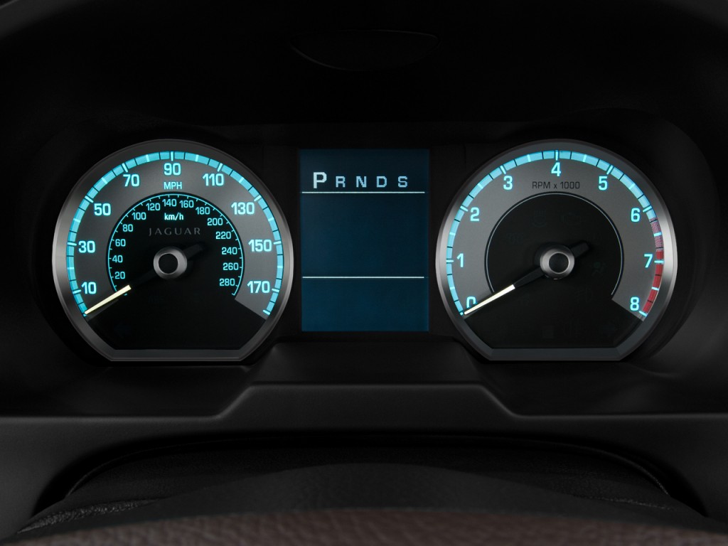 Image 2011 Jaguar XF 4 door Sedan XF Instrument Cluster Size 1024 X 