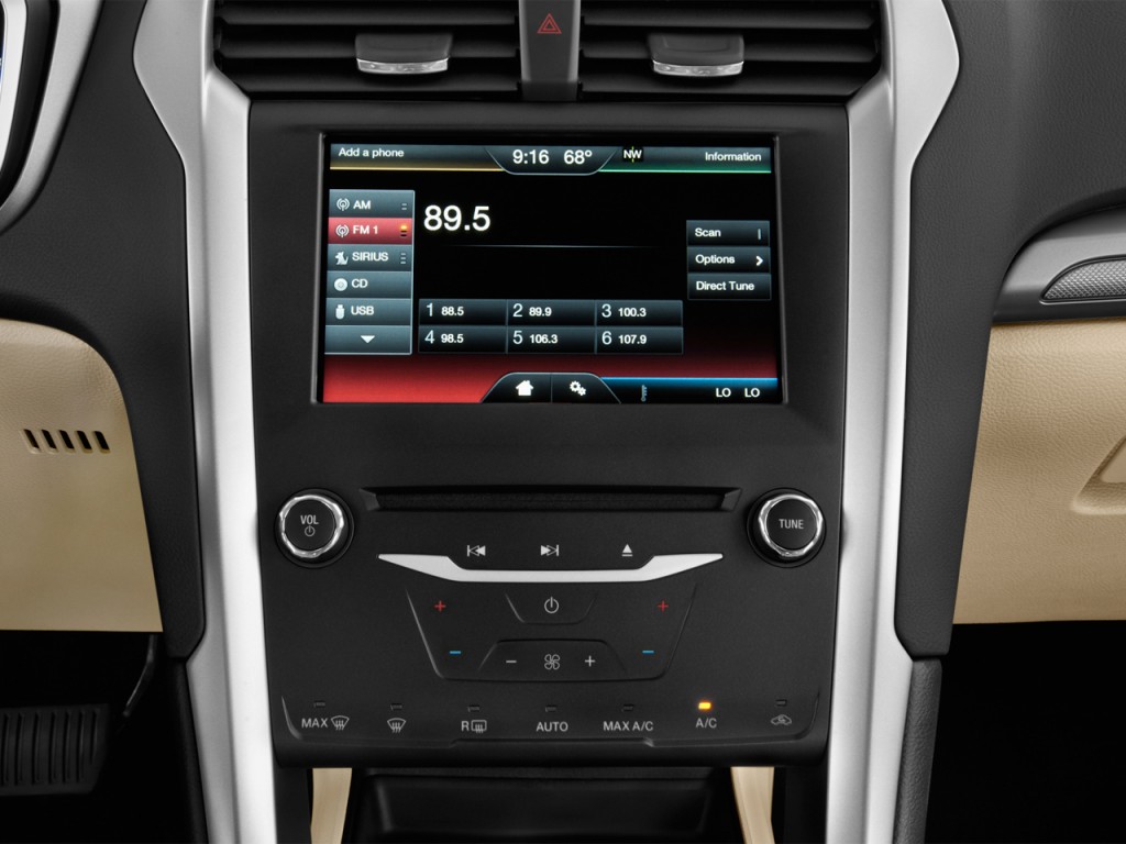 Image 2014 Ford Fusion 4door Sedan SE FWD Audio System, size 1024 x 768, type gif, posted on