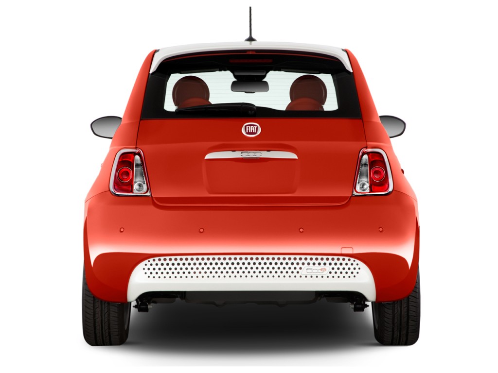 Image 2015 FIAT 500e 2 door HB BATTERY ELECTRIC Rear Exterior View 