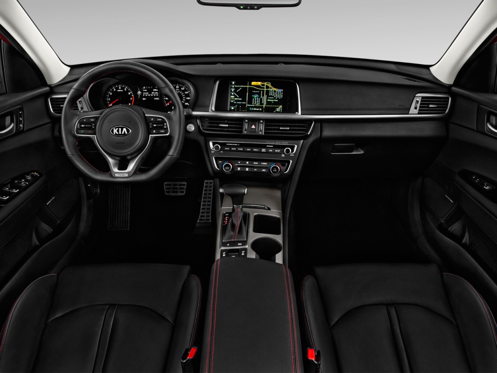 Image: 2016 Kia Optima 4-door Sedan SX Turbo Dashboard, size: 1024 x ...