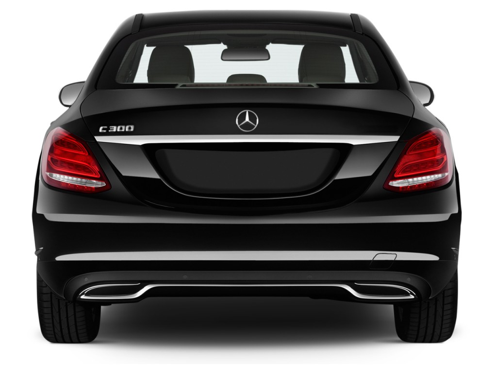 Image 2016 Mercedes Benz C Class 4 Door Sedan C300 Luxury Rwd Rear Exterior View Size 1024 X 