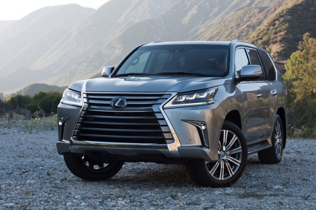 Refreshed 2016 Lexus LX 570 SUV Bows At Pebble Beach