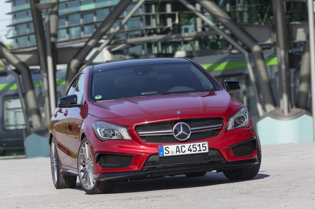 Image: 2014 Mercedes-Benz CLA 45 AMG, First Drive, Bilster Berg, size 