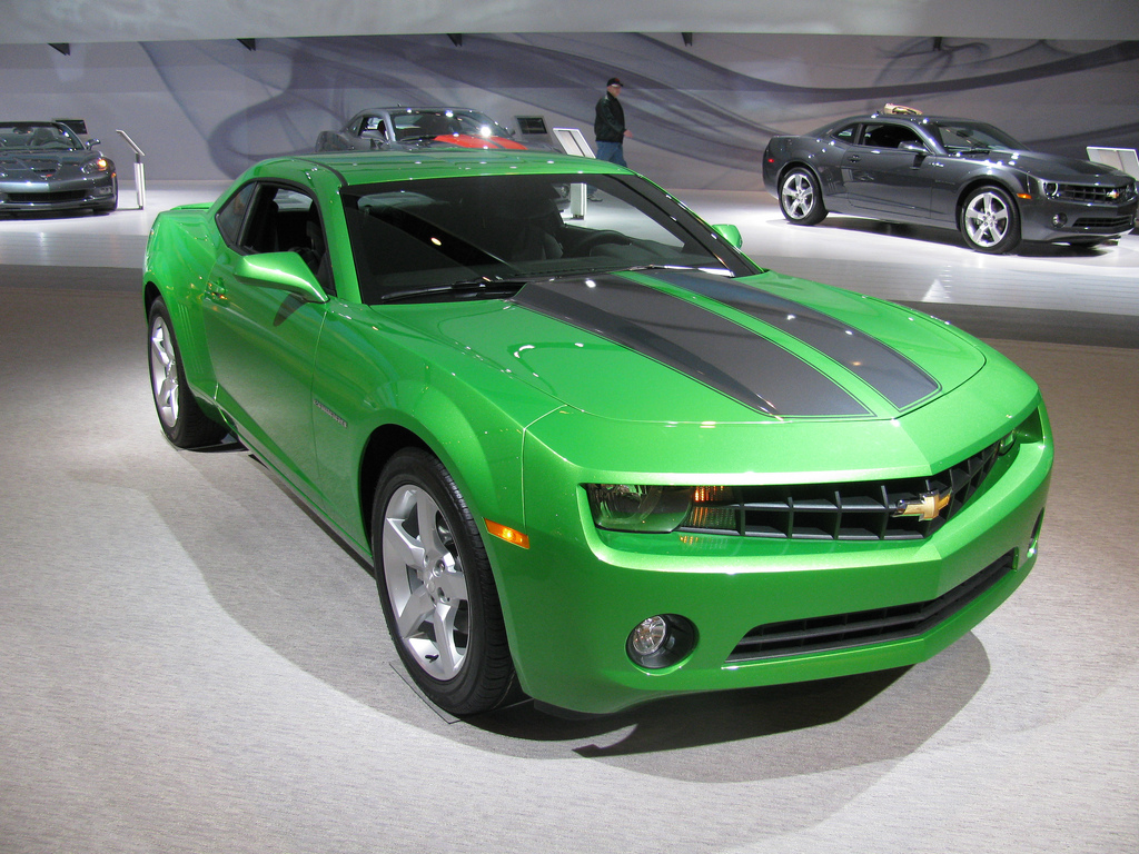 2010 Camaro Synergy Green Special Edition Unveiled.