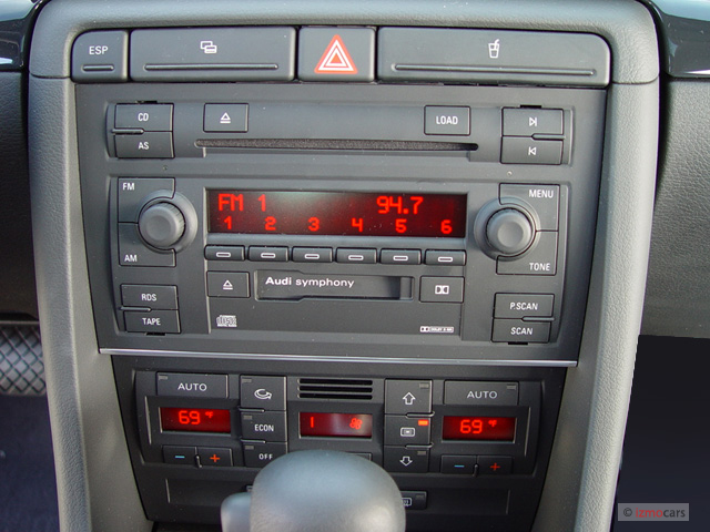 Image: 2003 Audi A4 4-door Sedan 1.8T quattro AWD Auto Instrument Panel, size: 640 x 480, type ...