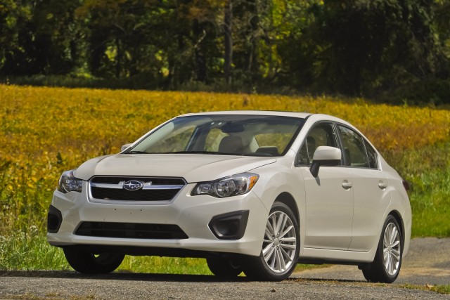 2012 Subaru Impreza four-door sedan, Connecticut, Sept 2011 2012 Subaru Impreza four-door sedan, Connecticut, Sept 2011
