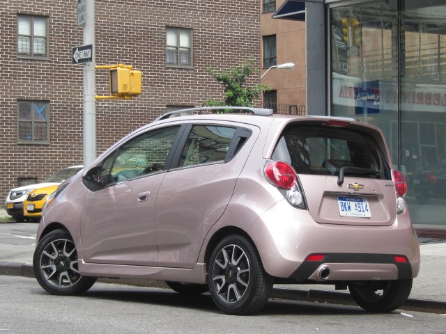 2013 Chevrolet Spark minicar, New York City, Aug 2012 2013 Chevrolet Spark minicar, New York City, Aug 2012