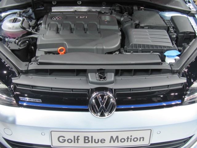 2013 Volkswagen Golf BlueMotion (European model), 2012 Paris Motor Show 2013 Volkswagen Golf BlueMotion (European model), 2012 Paris Motor Show
