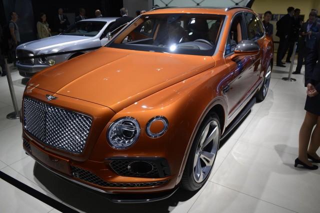 2017 Bentley Bentayga, 2015 Frankfurt Auto Show