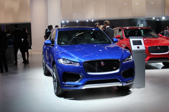 2017 Jaguar F-Pace - 2015 Frankfurt Motor Show live photos