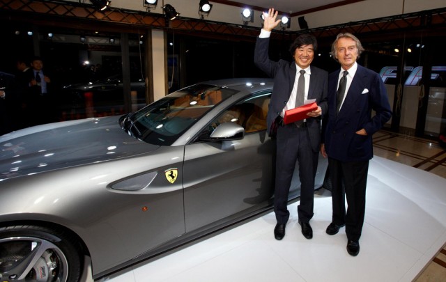 Ferrari charity auction in Japan