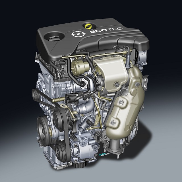 GM's Opel 1.0-liter SIDI turbocharged three-cylinder engine - 2013 Frankfurt Auto Show GM's Opel 1.0-liter SIDI turbocharged three-cylinder engine - 2013 Frankfurt Auto Show