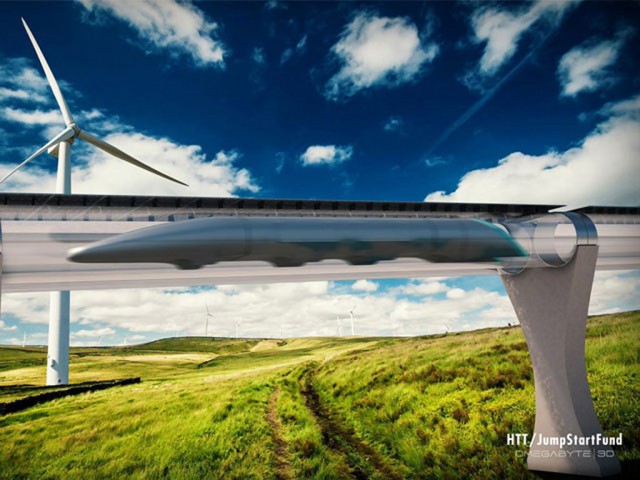 Hyperloop concept - Image via Hyperloop Transportation Technologies Hyperloop concept - Image via Hyperloop Transportation Technologies