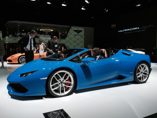 Lamborghini Huracan Spyder, 2015 Frankfurt Auto Show