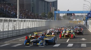 Formula E race in Beijing, China