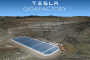 Computer-generated image of proposed Tesla Motors Gigafactory