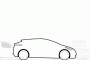 Outline of 2018 Nissan Leaf electric car, taken from Nissan teaser video on e-Pedal, July 2017