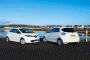 Renault Zoe electric cars on the Outer Hebrides