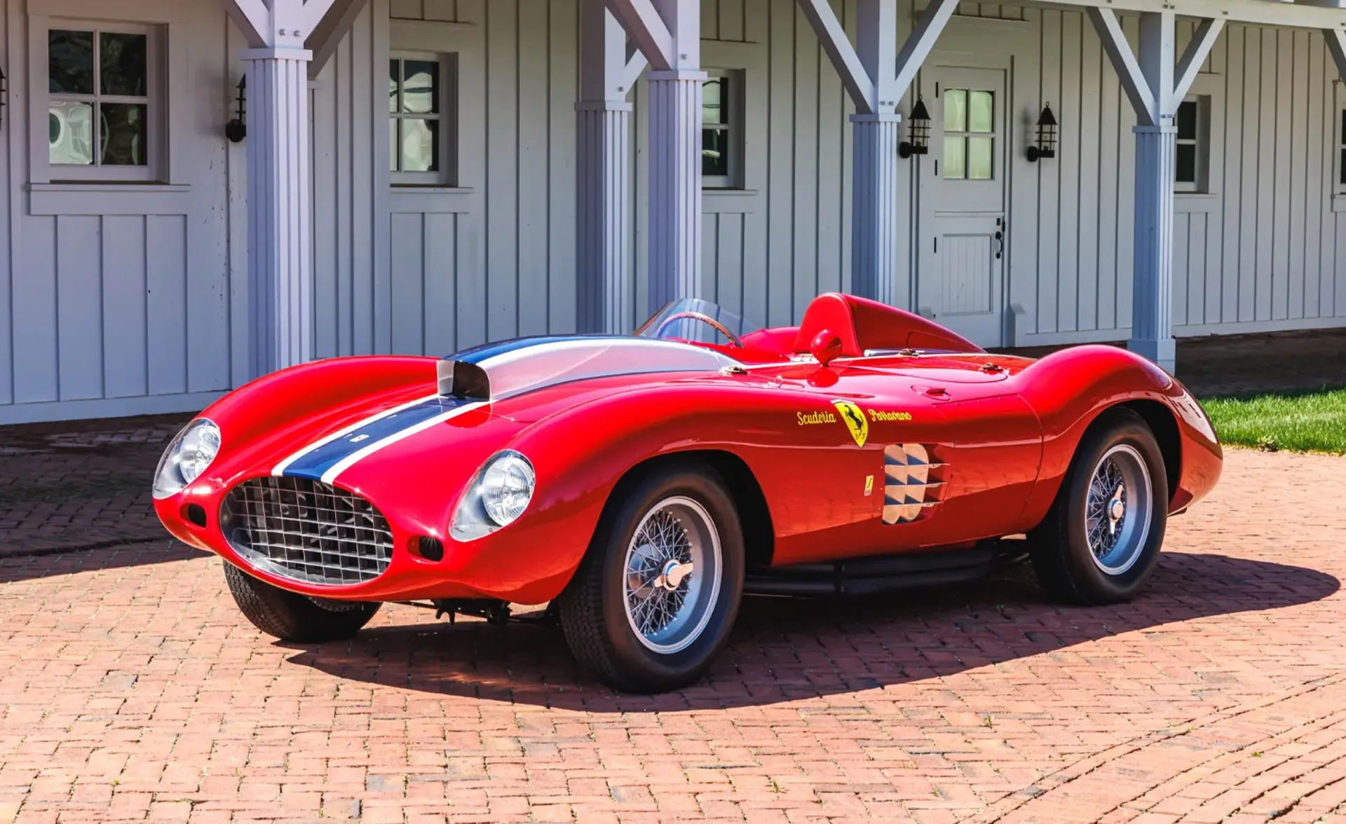 1955 Ferrari 410 S driven to victory by Carroll Shelby heads to auction Auto Recent