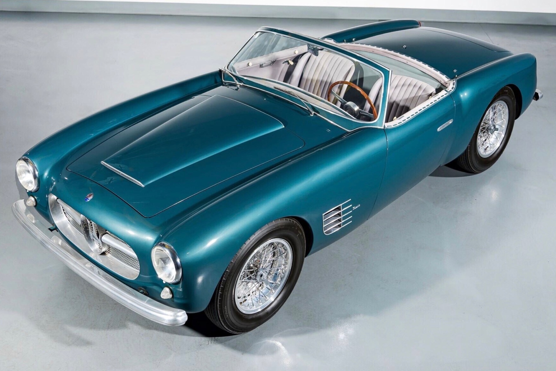 1955 Maserati A6G/54 2000 Spyder by Zagato heads to auction