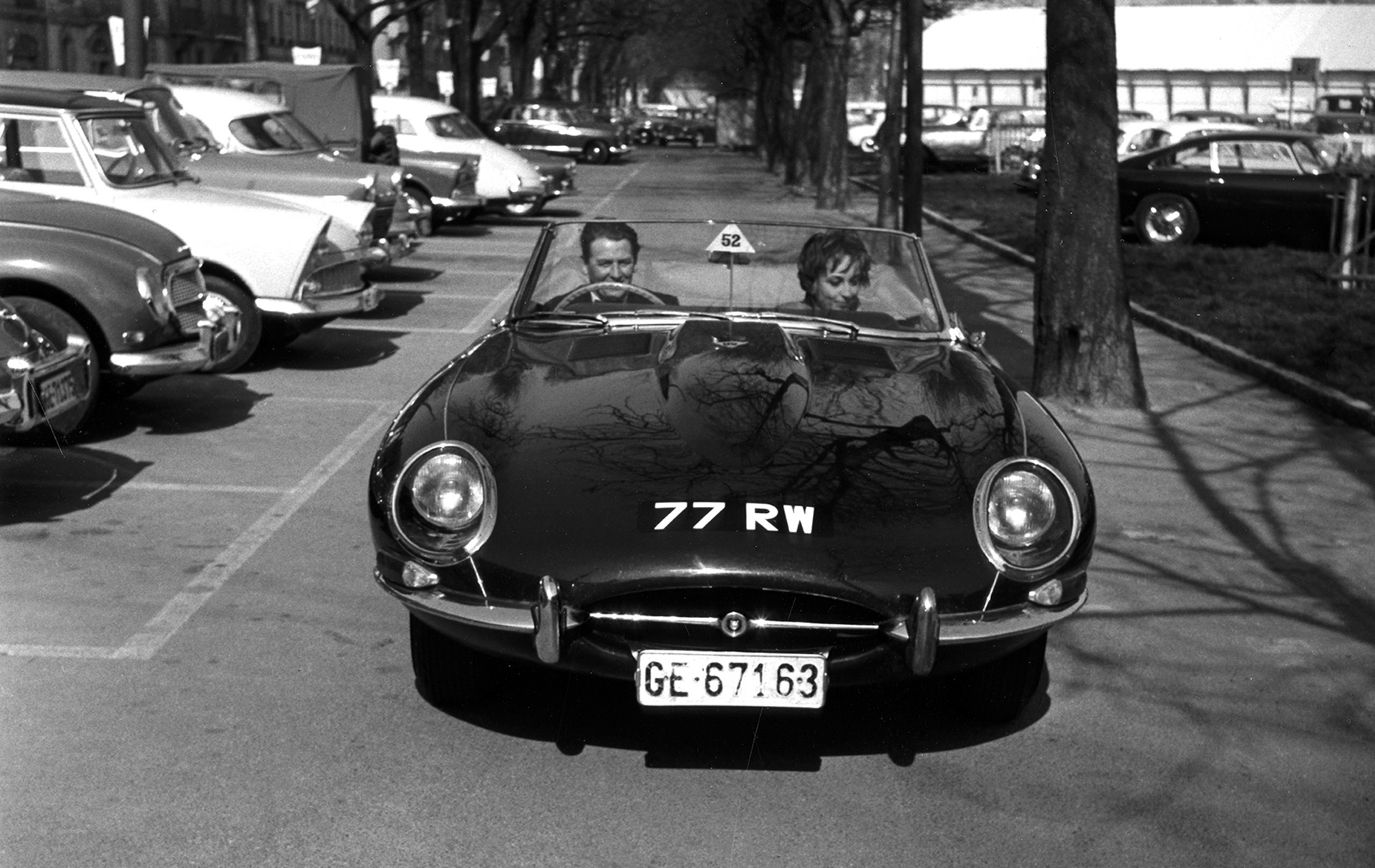 1961 Jaguar E-Type registered 77 RW