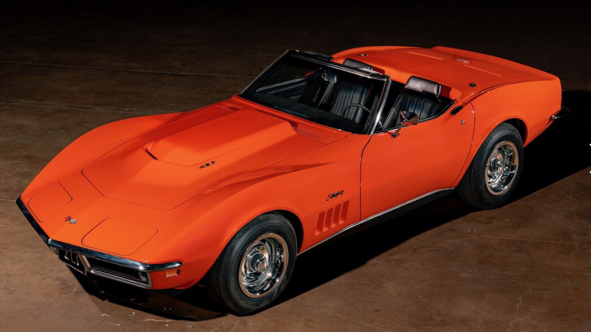 One Of One 1969 Chevrolet Corvette Stingray Zl 1 Convertible Heads To