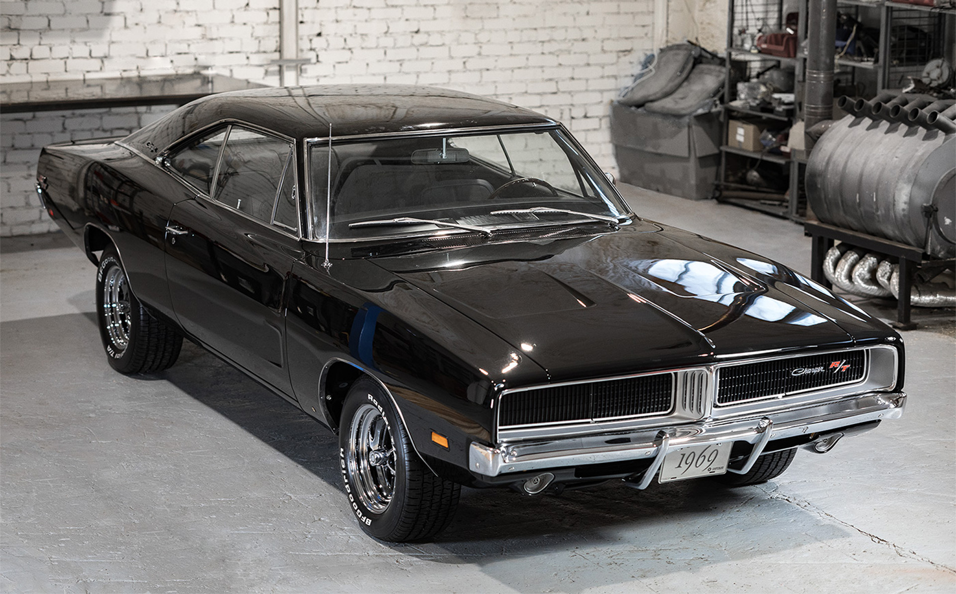 Classic American Muscles Car - 1969 Dodge Charger RT
