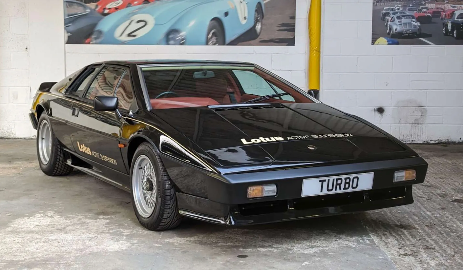 1983 Lotus Esprit Turbo with prototype active suspension heads to auction Auto Recent