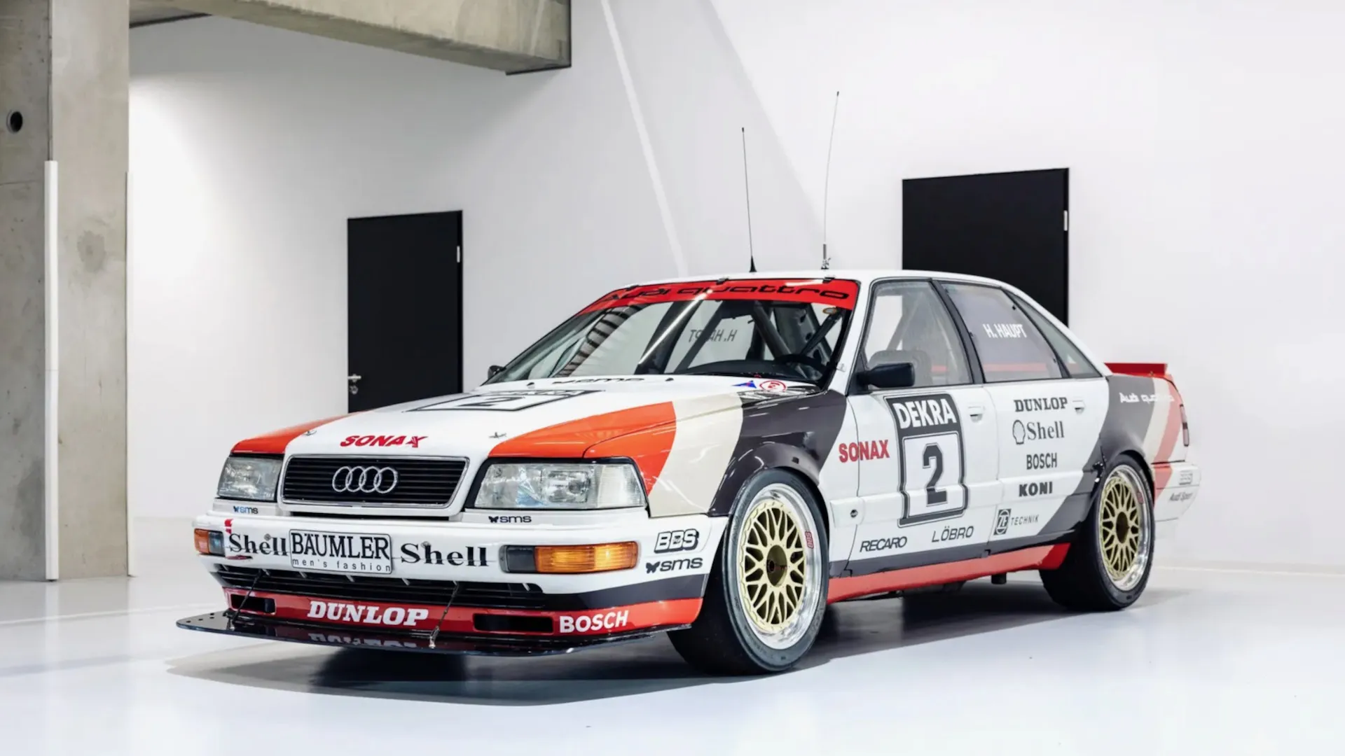 1991 Audi V8 Quattro DTM race car up for auction Auto Recent