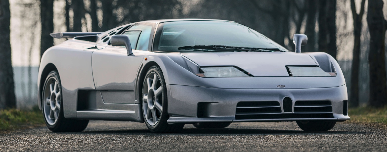 Final Bugatti EB110 SS ever built surfaces for sale