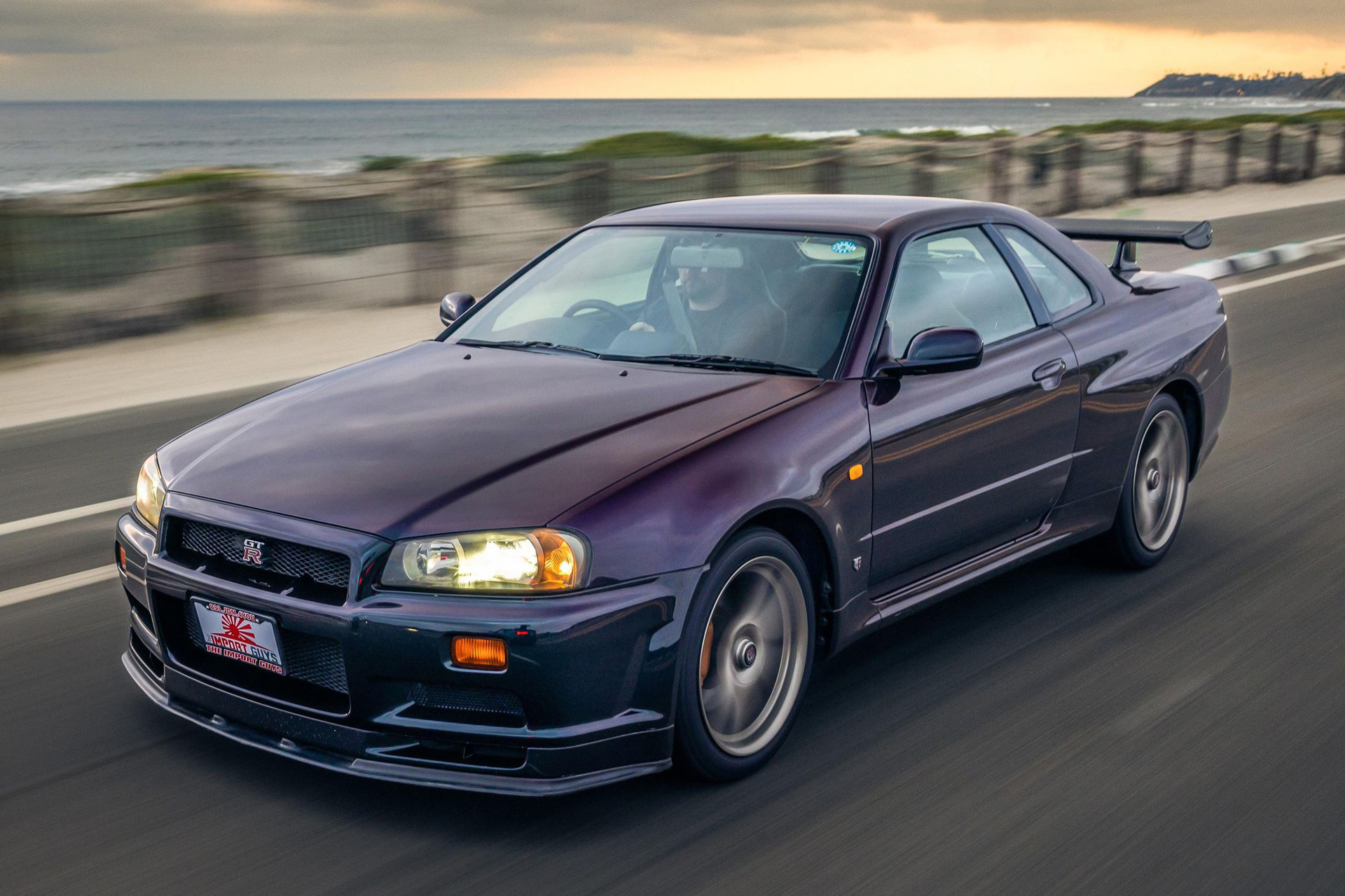 US-legal R34 Nissan Skyline GT-R in Midnight Purple up for sale Auto Recent