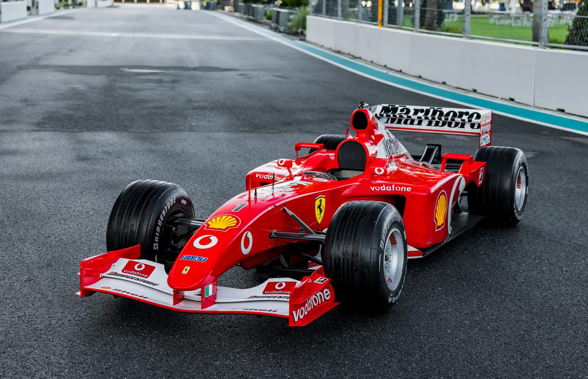 2002 Ferrari F1 car driven to victory by Michael Schumacher can be yours Auto Recent