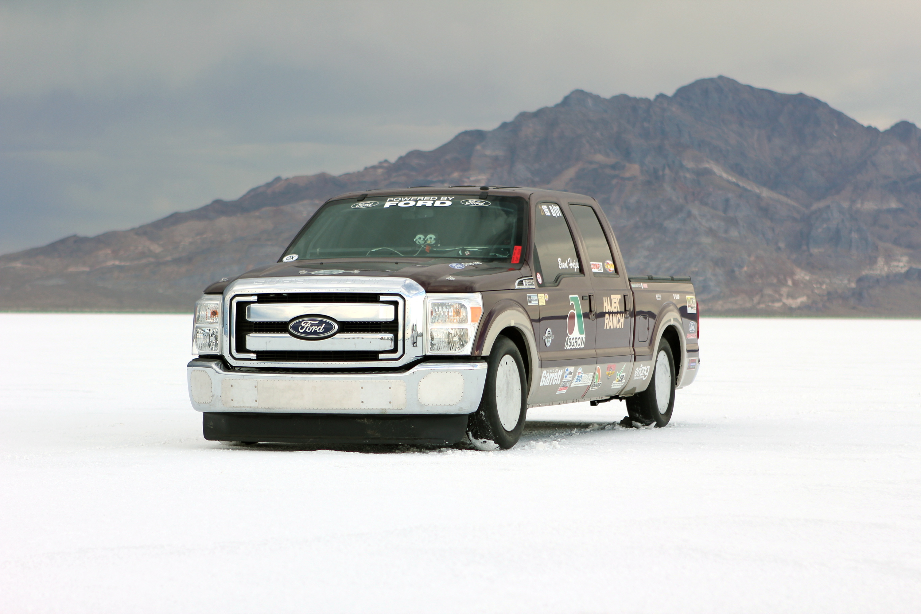 Diesel Land Speed Record: 171 MPH In A Ford F-250 Pickup!