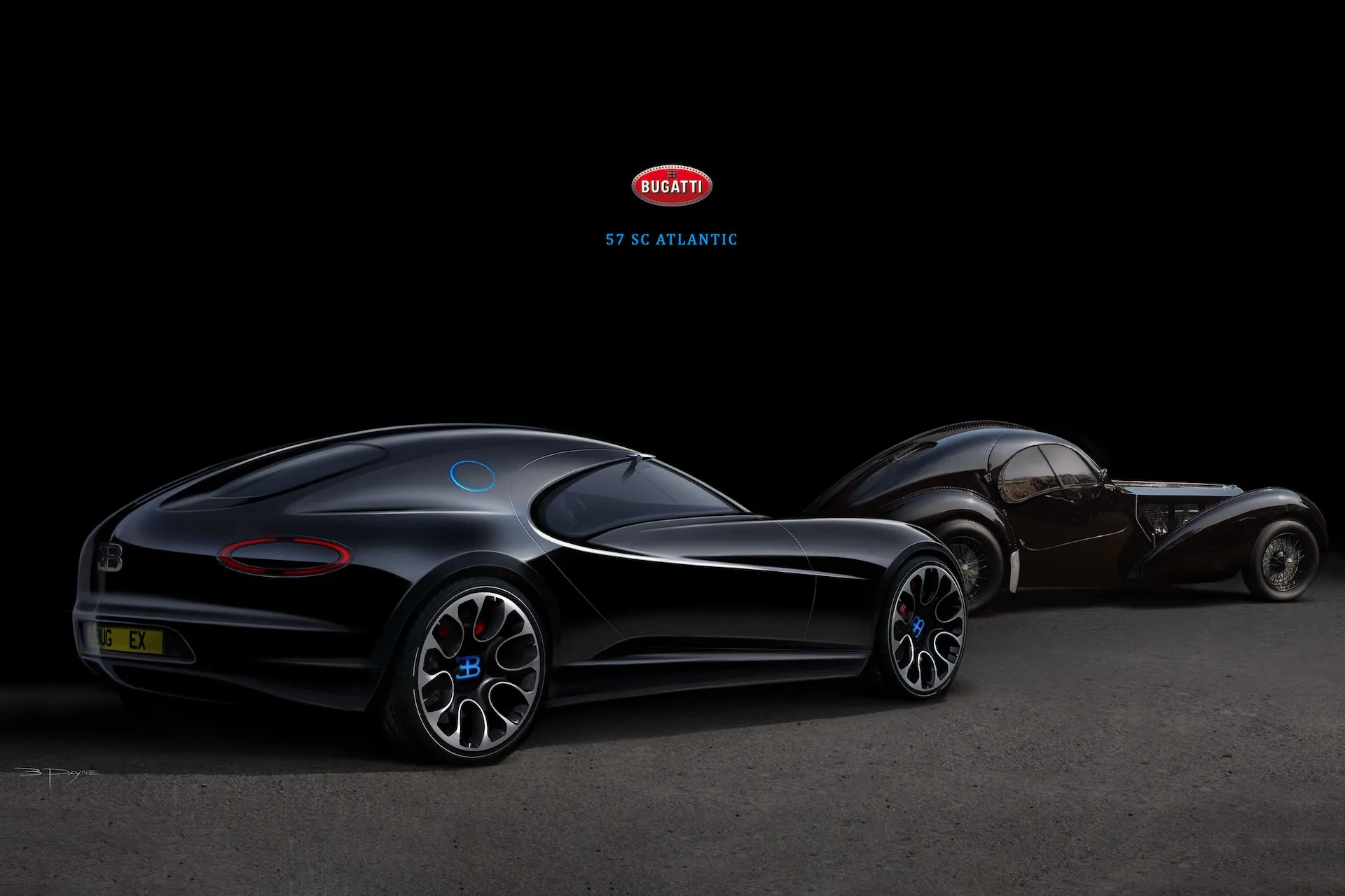 Bugatti reveals unseen design studies including Atlantic 2-door coupe Auto Recent