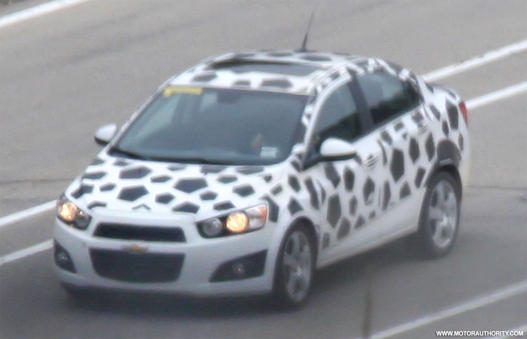 Chevy's Angry-Looking 2012 Aveo Sedan Revealed in Leaked Photos