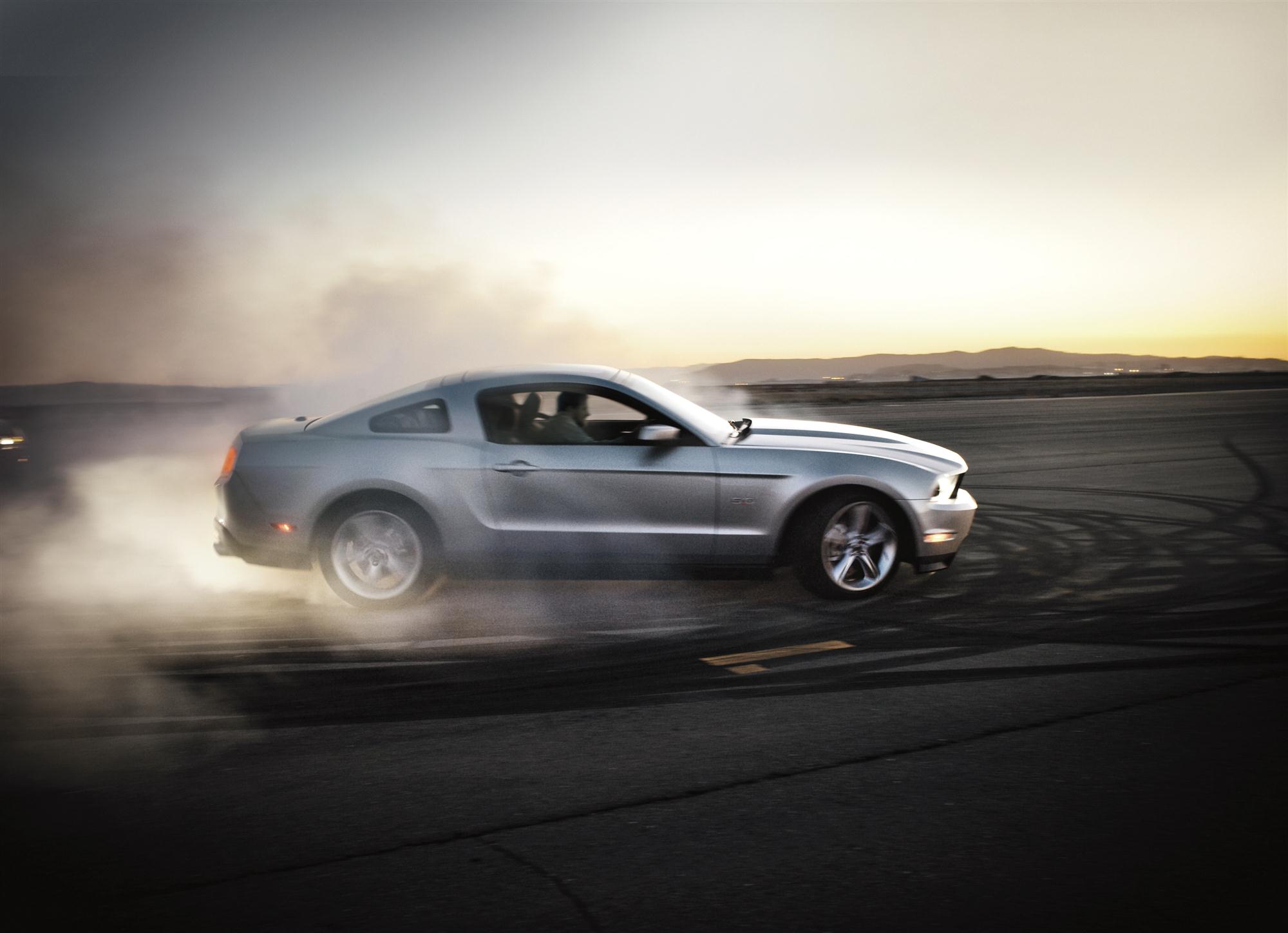 Ford Mustang Burnout