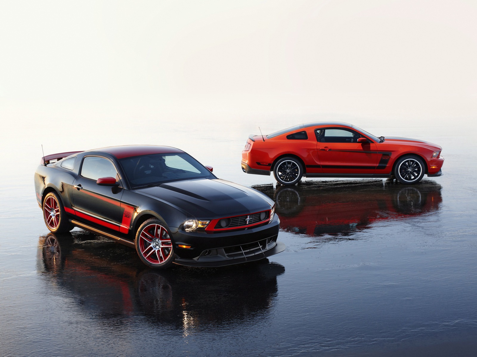 2012 Mustang Boss 302 Laguna Seca Shows Off For The Camera