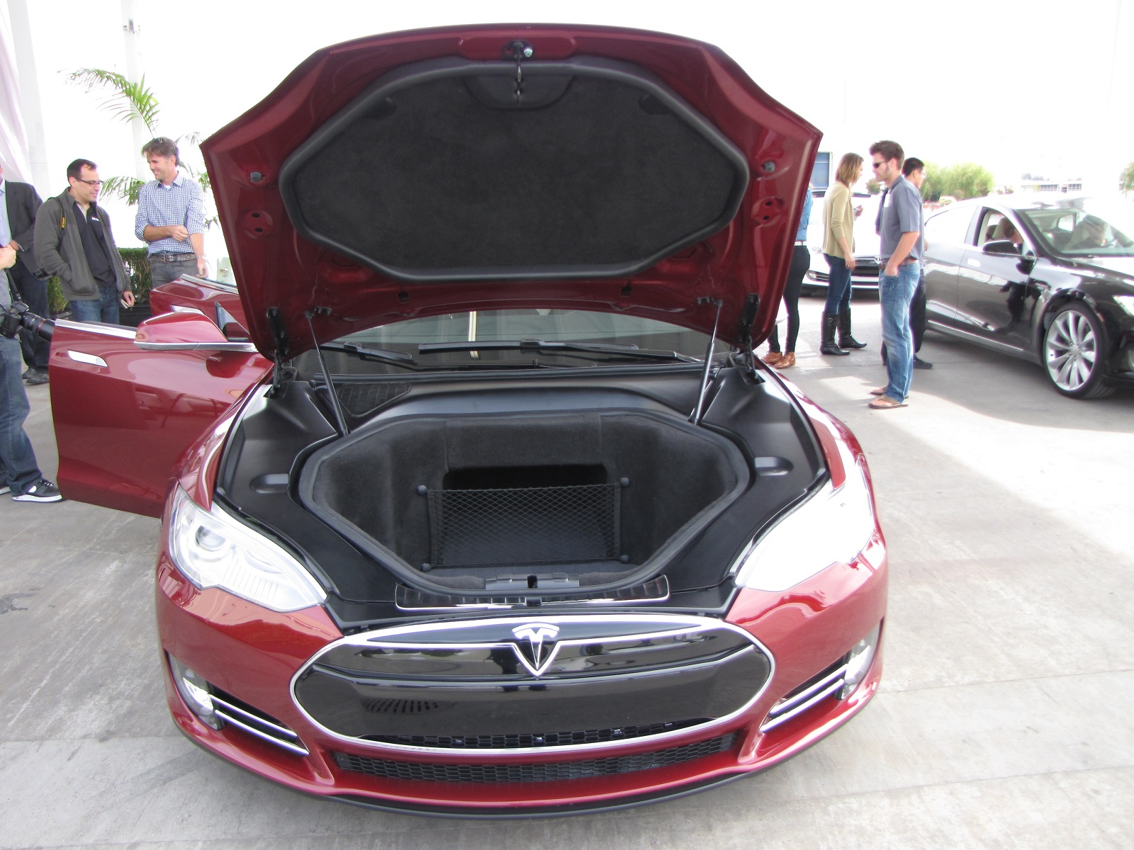 How Much Space Is There Inside A 2012 Tesla Model S Anyway