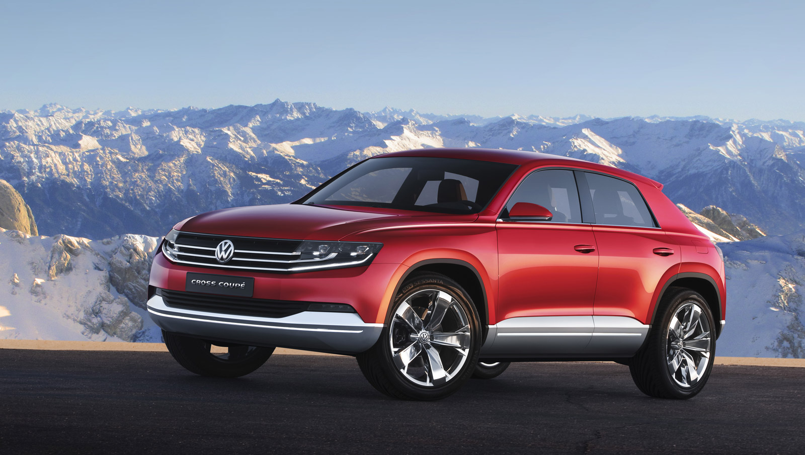 Volkswagen Cross Coupe TDI Plug-In Hybrid Concept Makes Debut