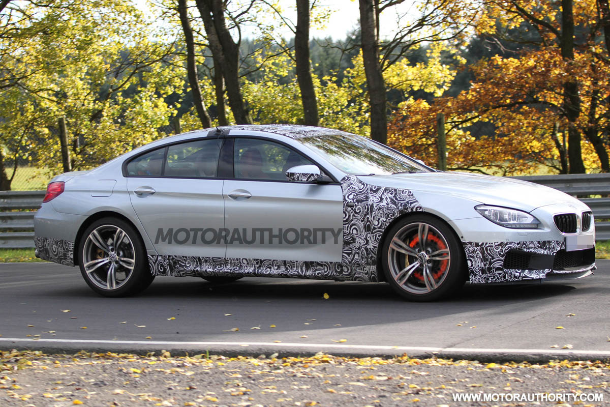 13 Bmw M6 Gran Coupe Spy Shots