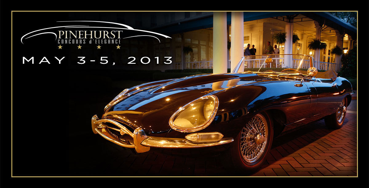 Inaugural Pinehurst Concours d'Elegance To Be Held May 35