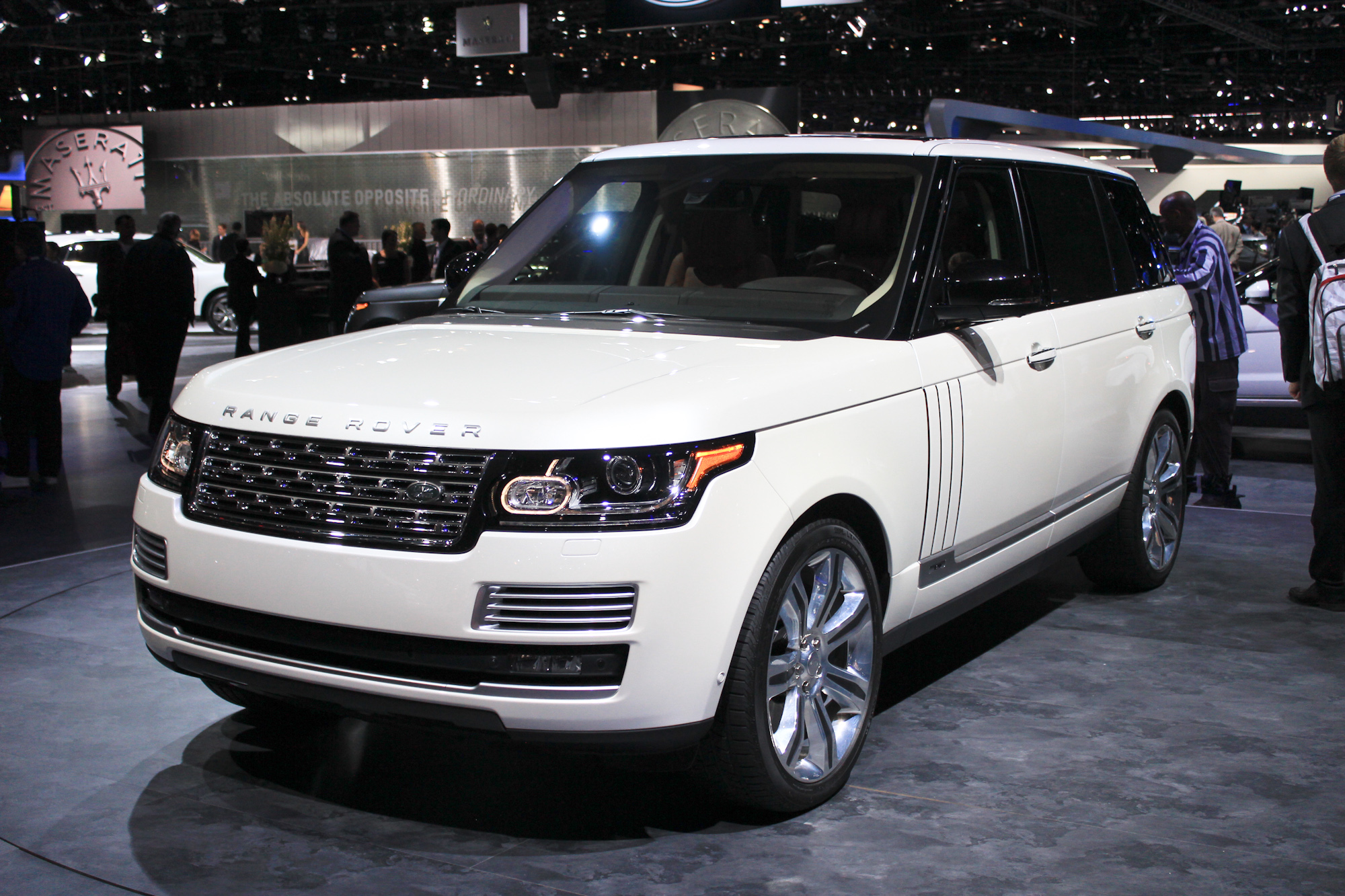 Range Rover Autobiography New Shape  - Part Of The Fourth Range Rover Generation Introduced For 2013.