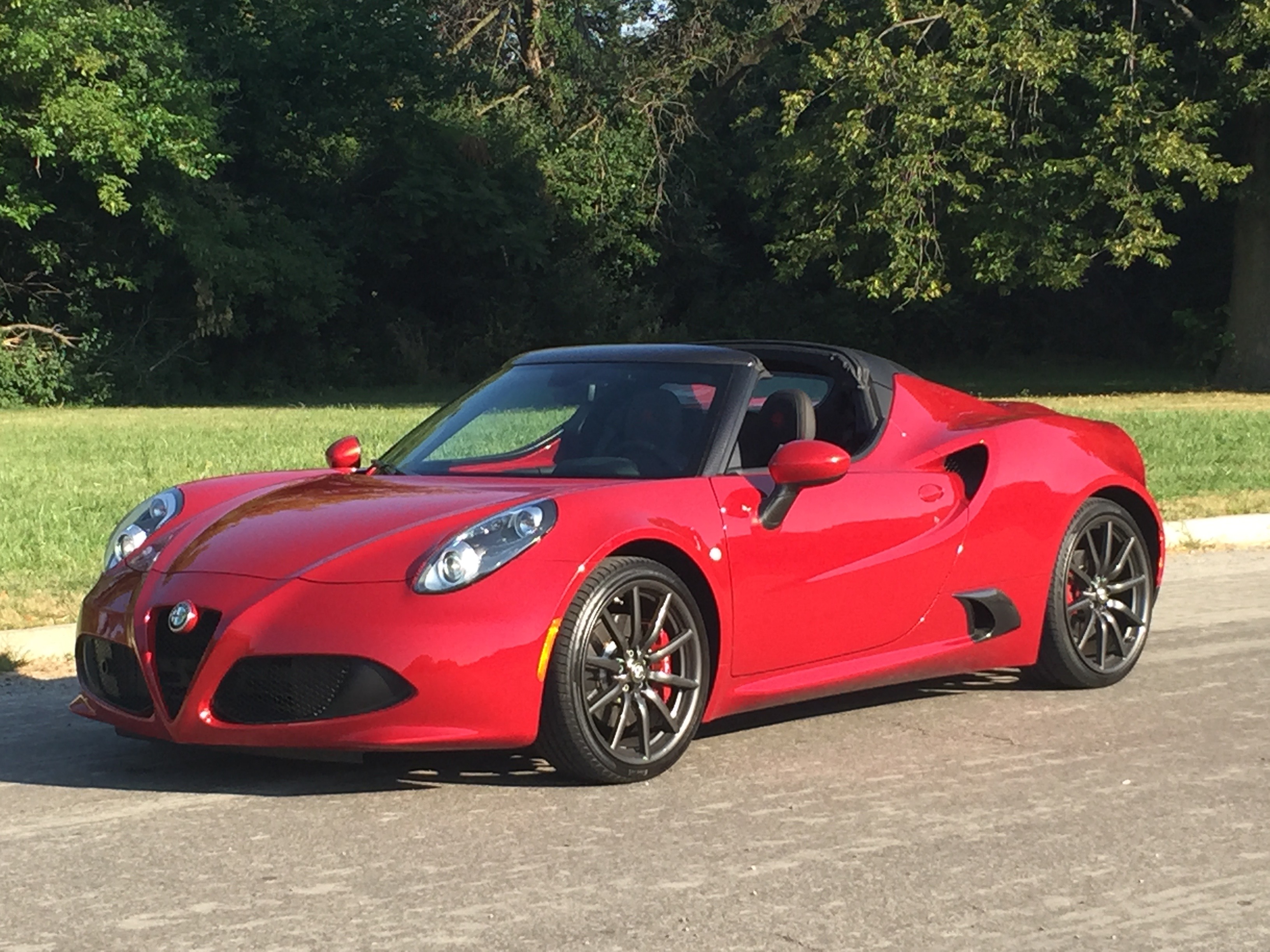 Notes From The Driveway: 2015 Alfa Romeo 4C Spider