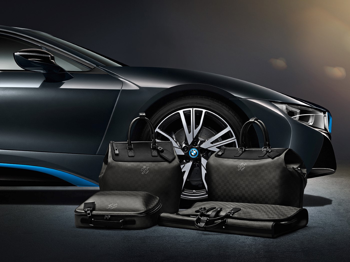 Bmw I8 Gets Matching Bags From Louis Vuitton