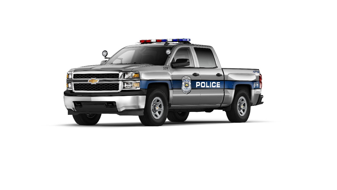 Полицейский Chevrolet Silverado