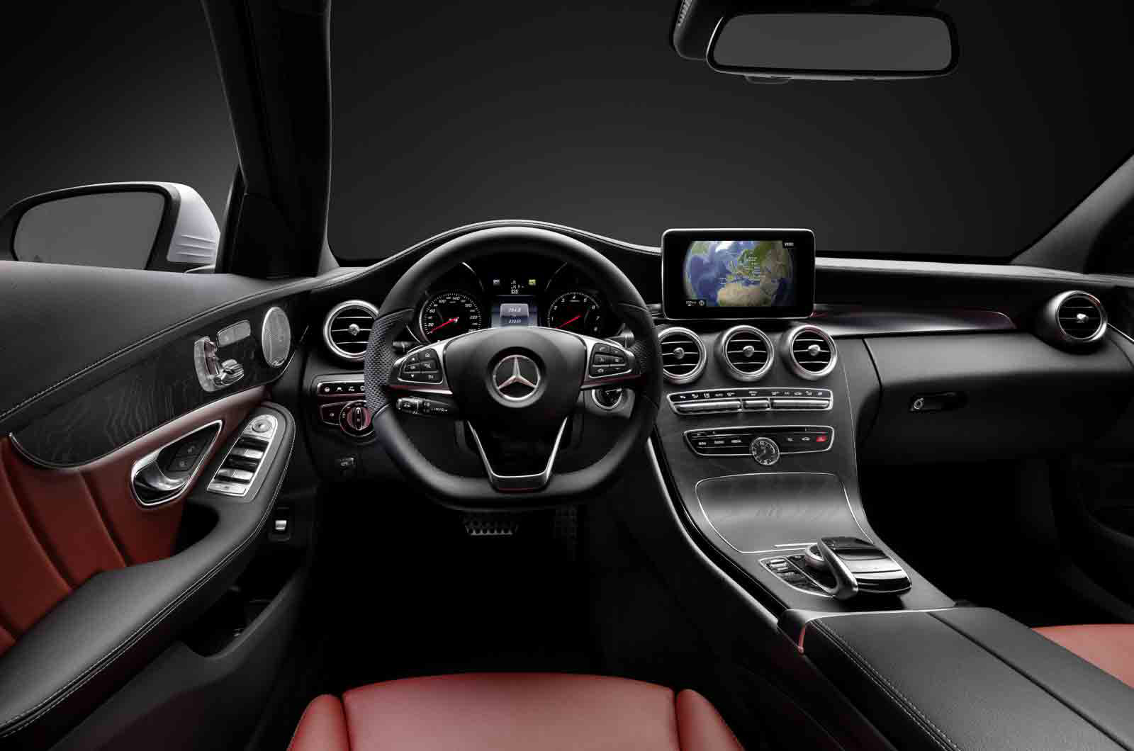 15 Mercedes Benz C Class Teased In New Video Updated With Interior Photos